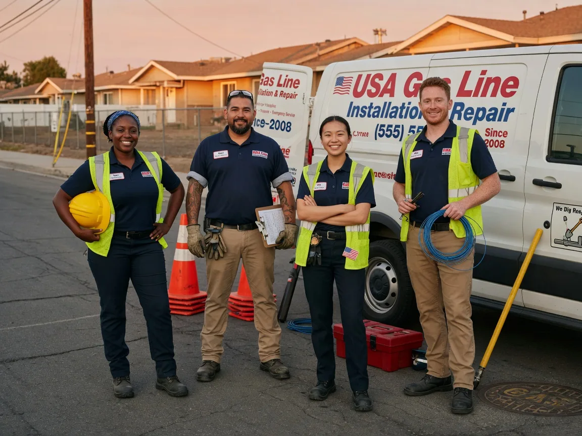 Gas Line Installation company in Townsville, NC